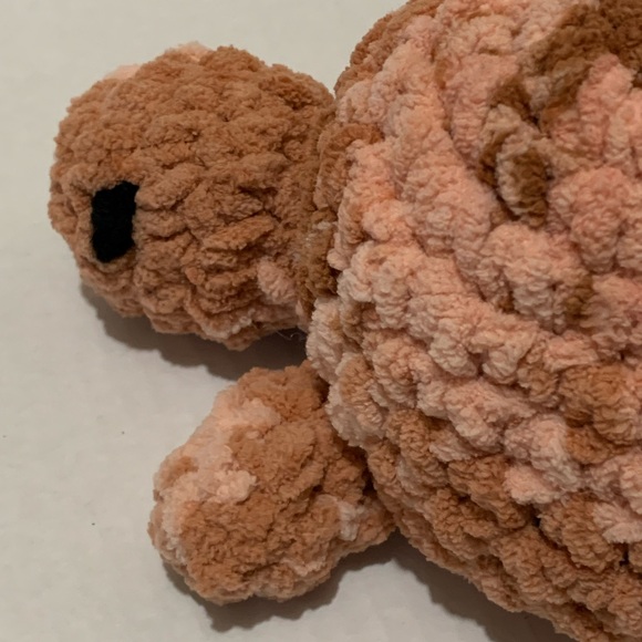 Nursery Room Decor Playroom Decor Crocheted Stuffed Turtle - Picture 2 of 16